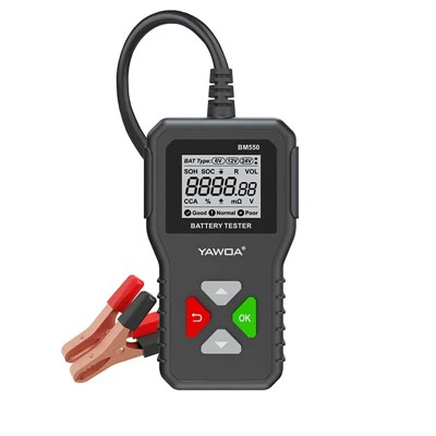 Тестер за батерии Професионален тест за батерии 6V 12V 24V Три-в-едно